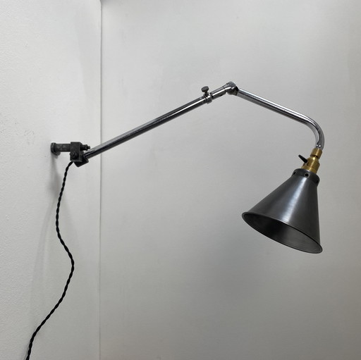 Antieke Ki E Klair Vintage Industriële Wandlamp