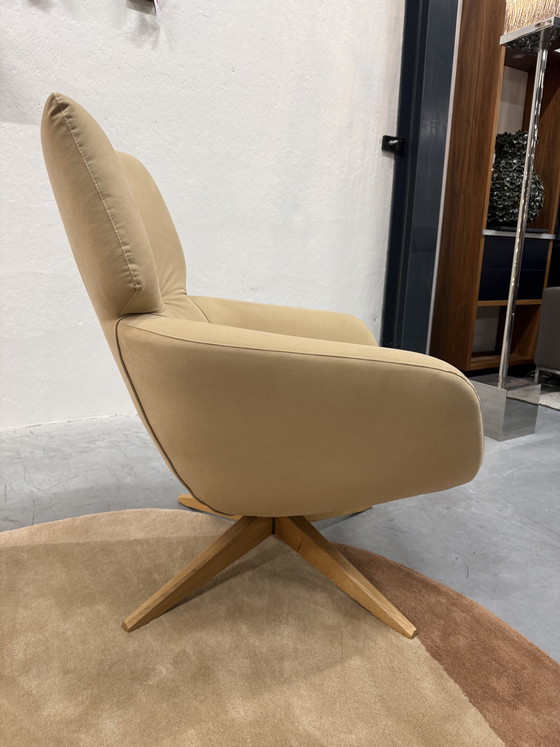 Image 1 of Poltrona girevole Leolux Lloyd con tessuto Comfort Plus