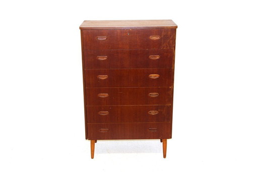 Teak Chest of drawers, Sweden, 1950s