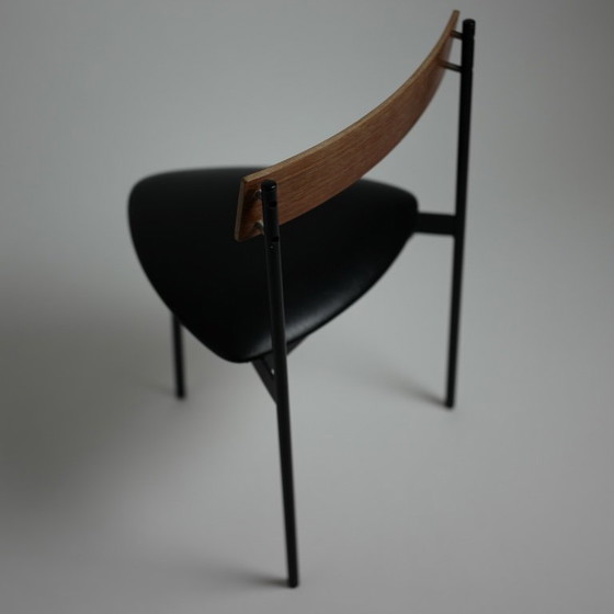 Chaise trépied Günter Renkel “Twen” Modèle 8700 pour Rego Mobile Möbel — Conçue c. 1957, Allemagne, années (photo 4 of 17)