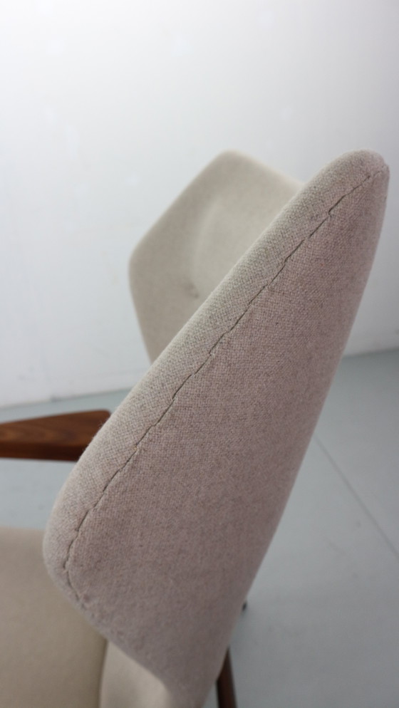 Image 1 of Sillón danés ajustable con respaldo alto en teca, de Ib KOFOD LARSEN