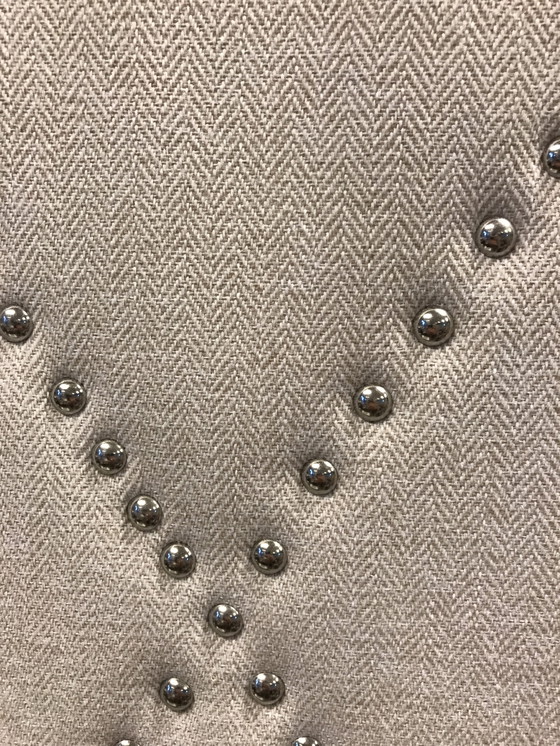 Image 1 of Kamerscherm, Roomdivider in uni naturel stof 180 x180