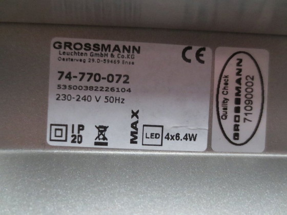 Image 1 of Grossmann CREO wall/ceiling lamp. 4 LED lamps. 74-770-072
