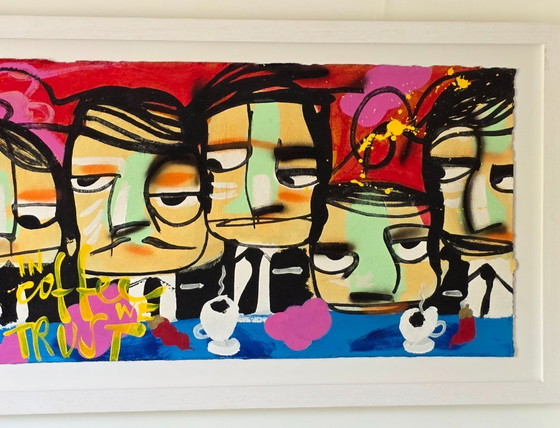 Image 1 of Selwyn Senatori – Wir vertrauen auf Kaffee – Unterzeichnet – 2019