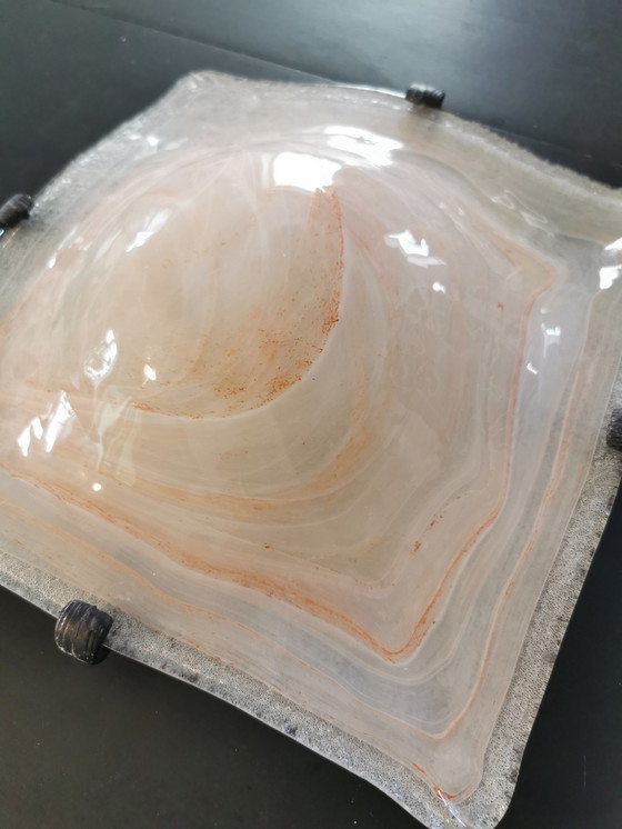 Image 1 of Aplique de Murano Graniglia naranja