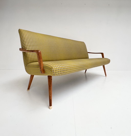 Canapé vintage rembourré 166 cm, 1970's