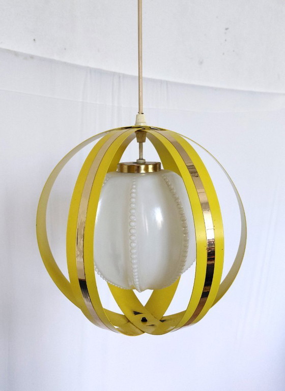 Image 1 of Zestiger jaren space age hanglamp 