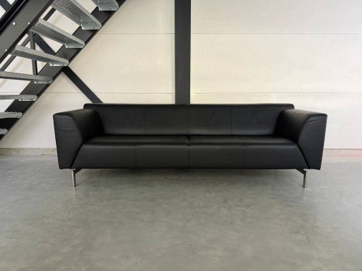 Rolf Benz 318 Linea – Zwart Leder – Absolute topconditie