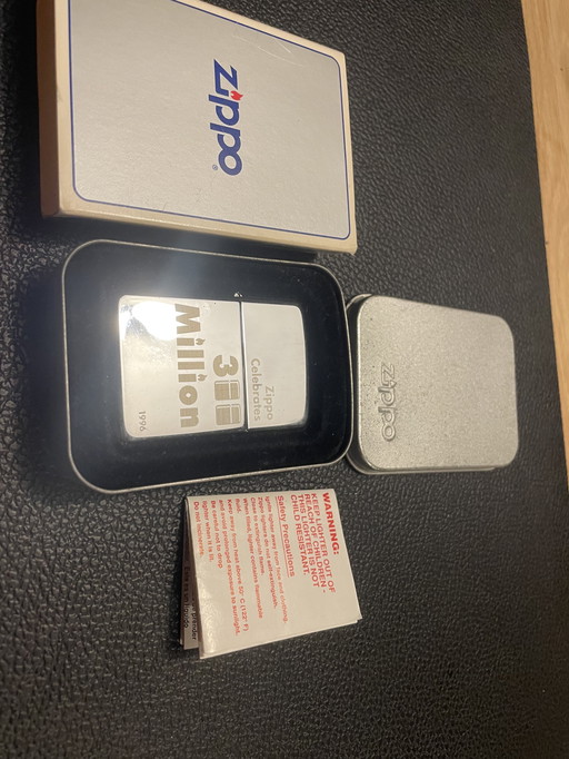 New Zippo lighter from 1996; 300 millionth lighter