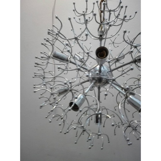 Image 1 of Vintage 11-light sputnik chandelier by Gaetano Sciolari, 1960