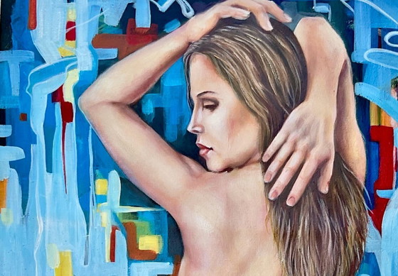 Image 1 of Pablo PINT - Desnudo - Lienzo de artista