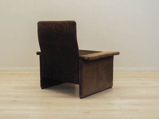 Image 1 of Poltrona in velluto a coste, design italiano, anni '70, produzione: Italia