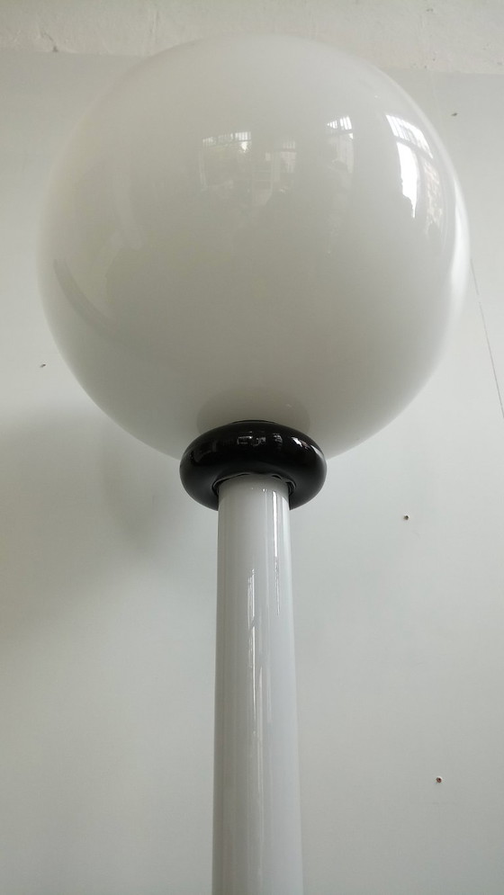 Image 1 of Rare glass floor lamp by Venini in Memphis style