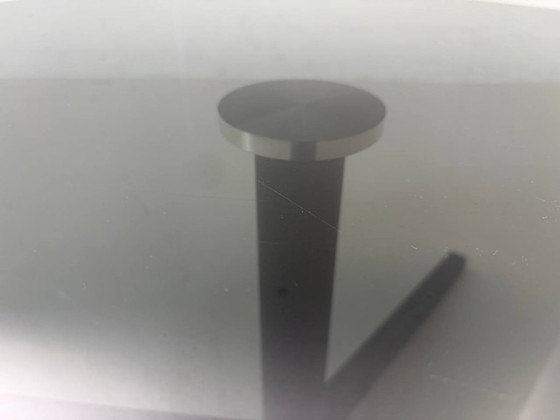 Image 1 of Couchtisch aus Rauchglas im Postmodern-Design