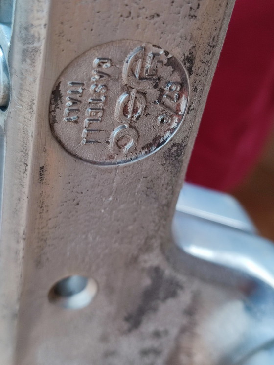 Image 1 of Sedia da ufficio sedia da scrivania Castelli legno metallo