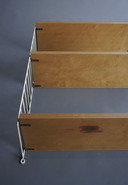 Rayonnage suédois vintage par Kasje & Nils Nisse Strinning pour String, 1960s