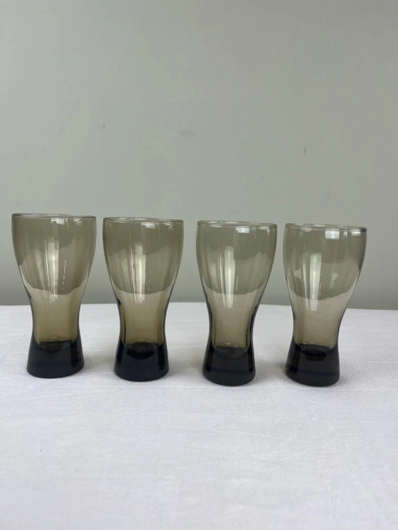 Tazza vintage in vetro fumé – Bicchieri e caraffe, Crystal, Glass (photo 2 of 7)