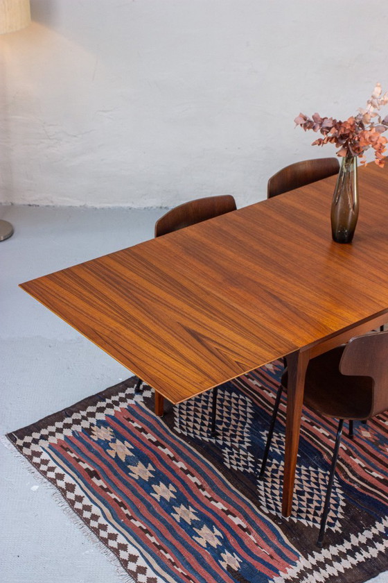 Image 1 of Vintage Teak Dining Table Mid Century 1960s