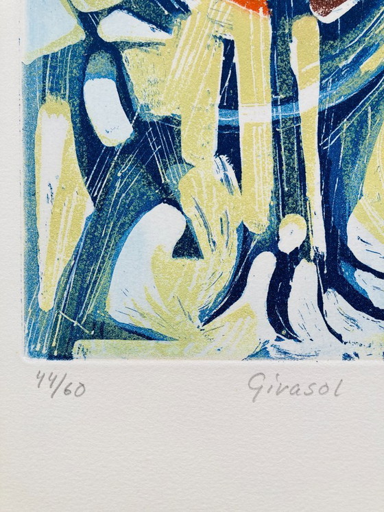 Image 1 of Fritz Furto - Giraso - Acquaforte d'epoca