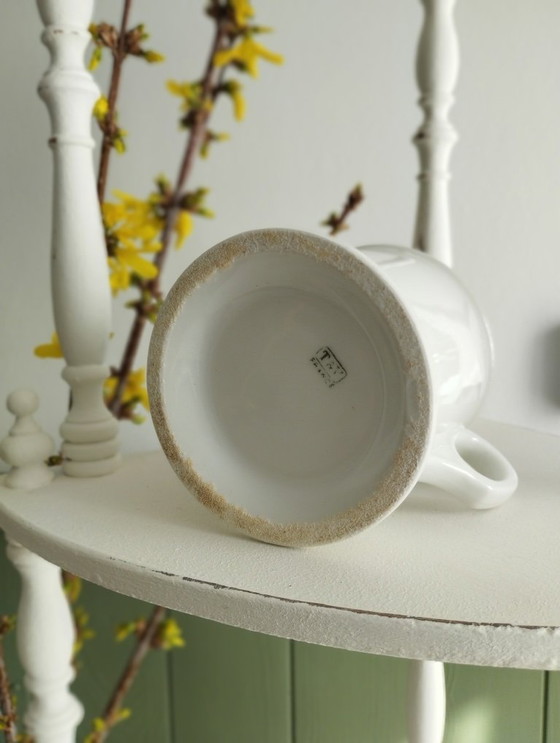 Image 1 of Limoges T&V - Antique white porcelain mug