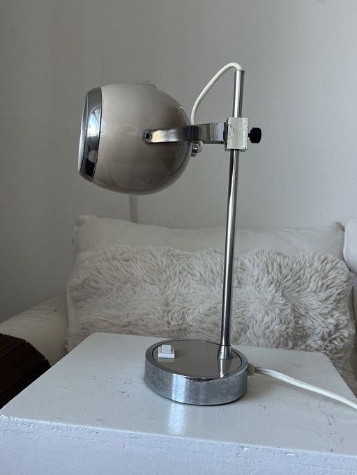 Lampe Vintage Eyeball Beige