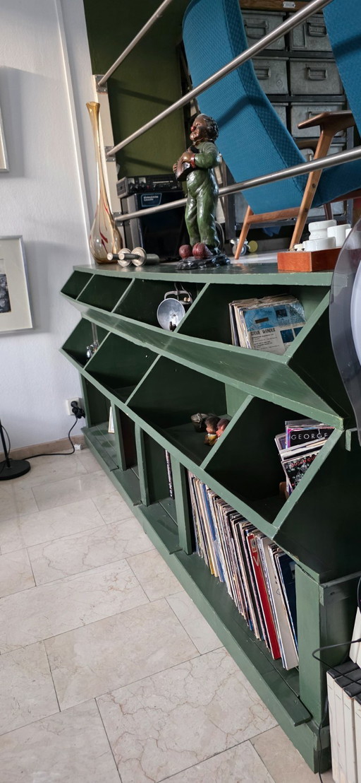 Antique grocery cabinet