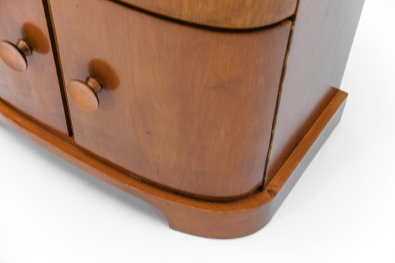 Image 1 of Comodini in legno Art Déco austriaco, set di 2