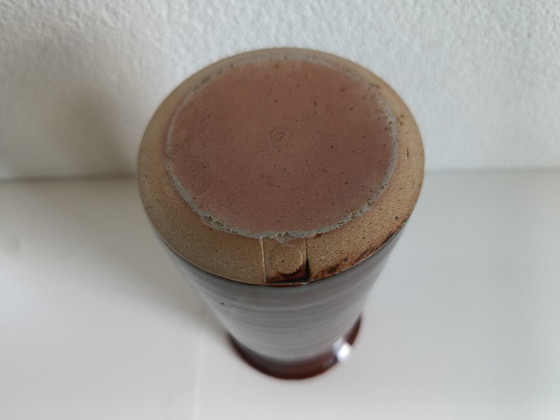 Vaso Vintage in Ceramica d'Atelier Joop Beekwilder, De Ronding, Intatto – Vasi (photo 8 of 8)