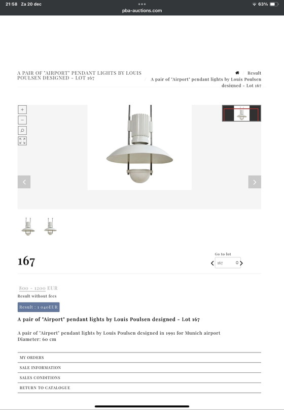 Image 1 of Prachtige vintage Louis Poulsen Airport (10stuks €75 ps)