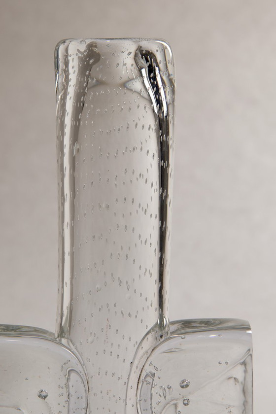 Image 1 of 'L'ultimatum' Vase in Glass - Sem Schanzer (as l'Anverre)