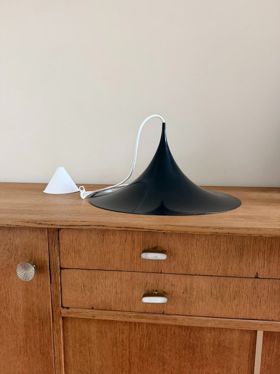 Vintage Fog & Morup Semi (47cm) - Thorup & Bonderup - Danish design lamp, Fog & Mørup, Pendant lamps (photo 9 of 11)