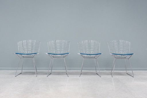 Sedia laterale Bertoia, 4x