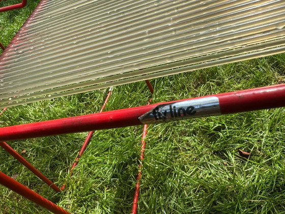 Image 1 of CHAISES "SPAGHETTI" FLY LINE PAR GIANDOMENICO BELOTTI POUR CMP PADOVA, 1970