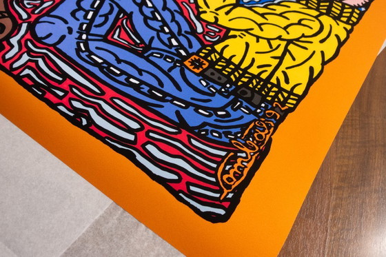 Image 1 of Montreux Jazz Festival 1992 – Robert Combas – Poster 70 × 100 cm