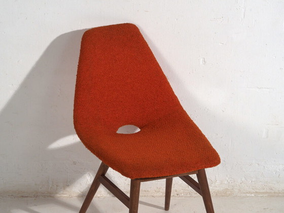 Sedia arancione stile vintage (c.1960) – Poltrone, Wood (photo 13 of 35)