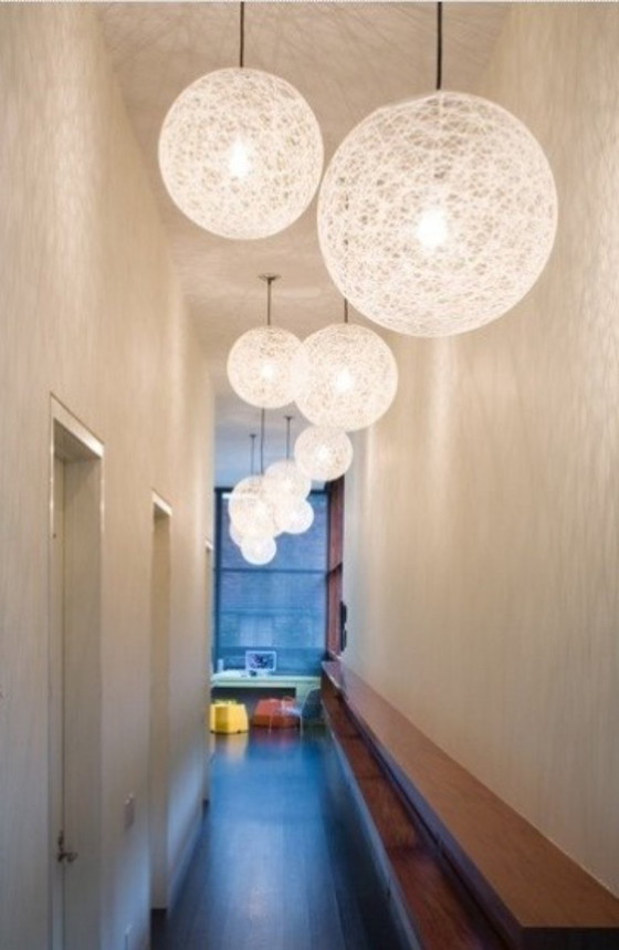 Marcel Wanders MOOOI in wit ontwerp door – Hanglampen, Glasvezel (photo 3 of 5)