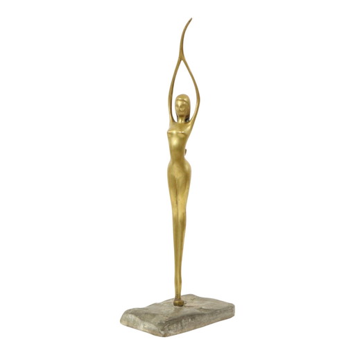 Image abstraite Femme nue Ballerine