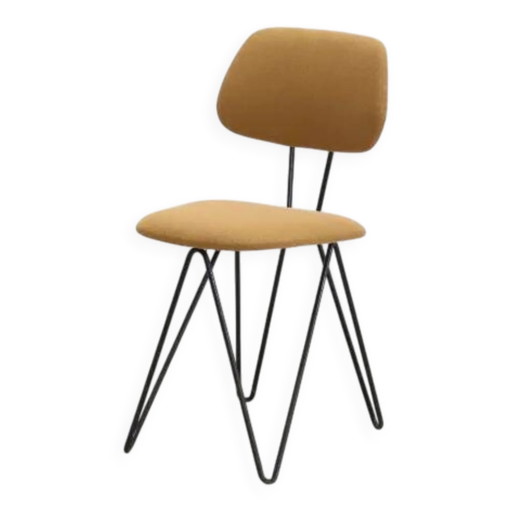 Model SM01 chair by Cees Braakman for Pastoe – eetkamerstoelen, Wool, Metal, Modern