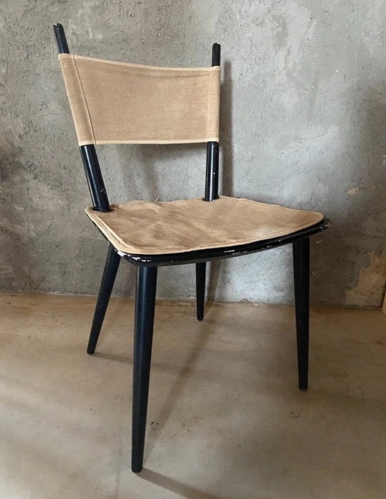 Danish vintage chair – FDB Møbler, Dining chairs, Wood (photo 2 of 13)