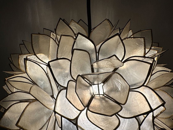 Image 1 of Vintage Capiz Hanglamp