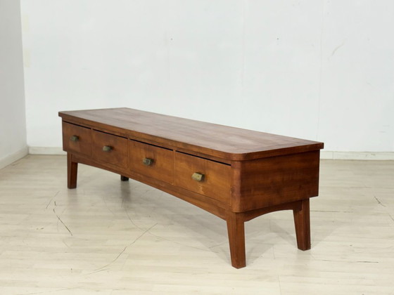 Image 1 of Vintage Sideboard / Mid-Century Lowboard / 1960s Chest of Drawers