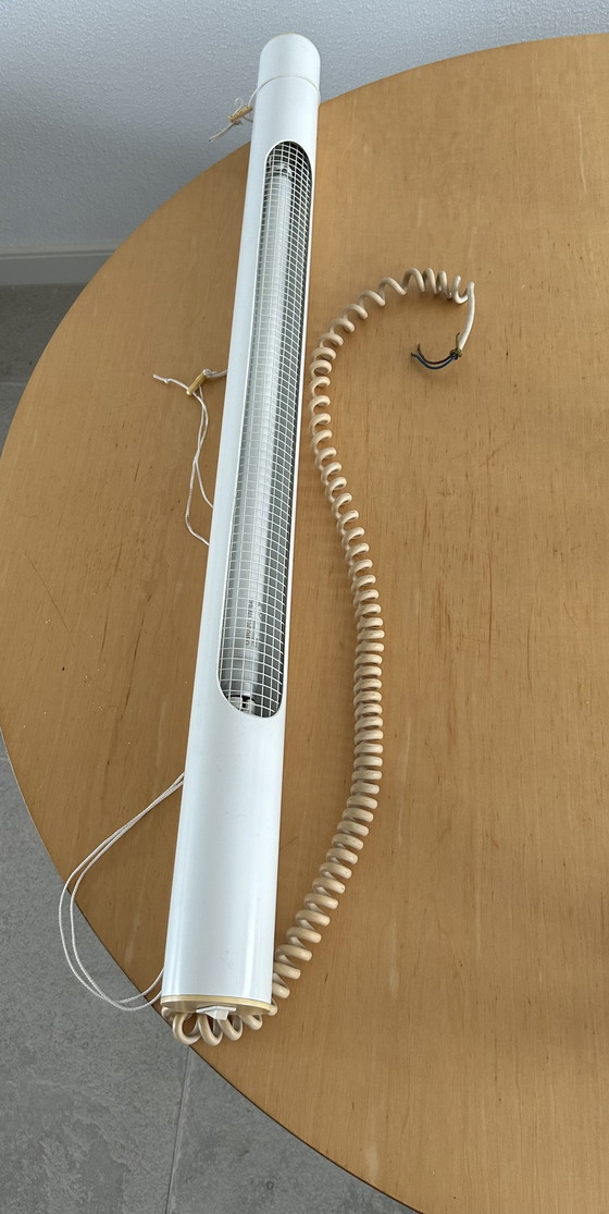 Lampe tube vintage Pop-Art et Space Age – Suspensions, Metal, Plastic (photo 4 of 5)