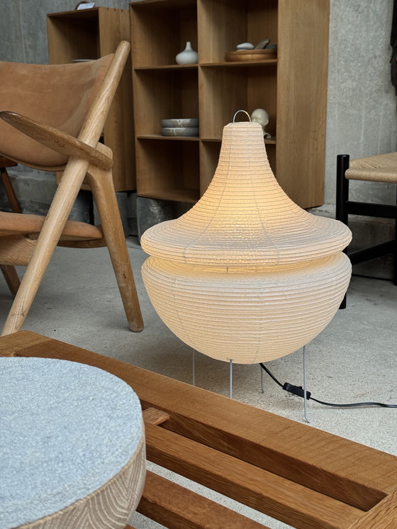 Image 1 of Japanische handgefertigte Mino-Washi-Papierlampe