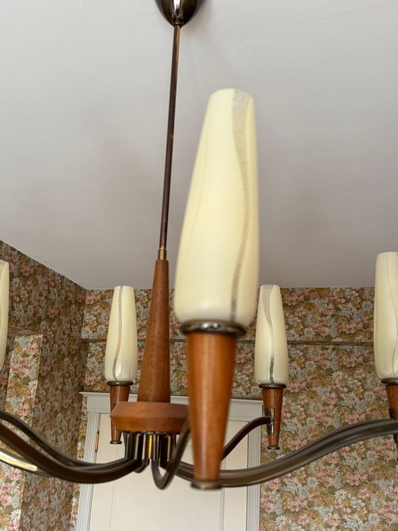 Image 1 of Lámpara colgante moderna danesa de mediados de siglo