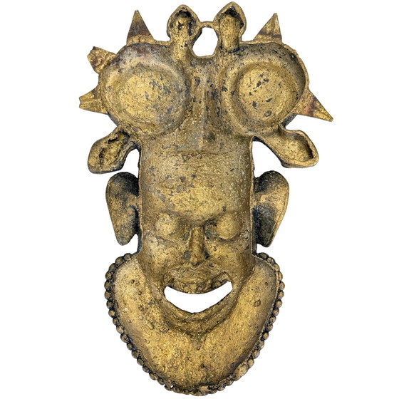Maschera Reale in Bronzo Bamoun – Camerun, XX Secolo – Sculture, Bronze (photo 2 of 6)