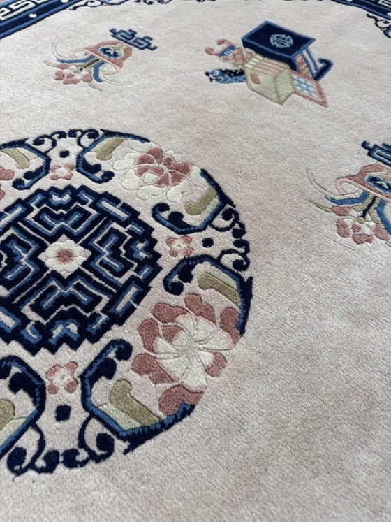 Image 1 of Antiker chinesischer Teppich aus Peking