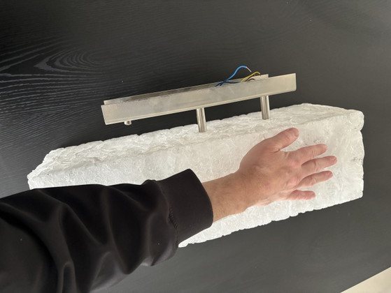 Image 1 of XL “ice cube” wall lamp 55 cm exclusive design