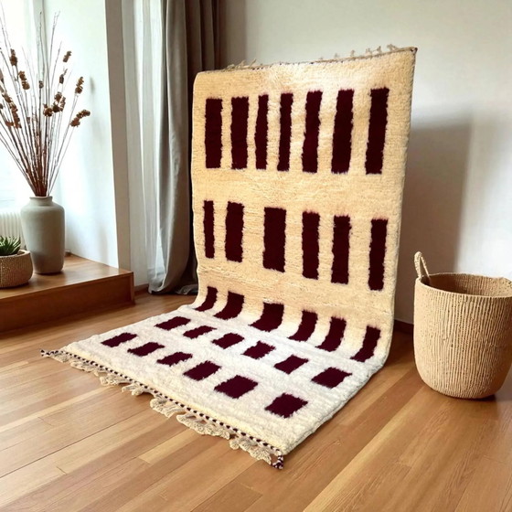 Alfombra de lana tradicional hecha a mano 2.5 x 1.5 m – Wool (photo 8 of 11)