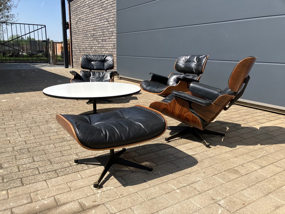 Image 1 of Late 50's Vintage Eames Lounge Chair Group Set Contura/Fehlbaum (Vitra) in License of Herman Miller