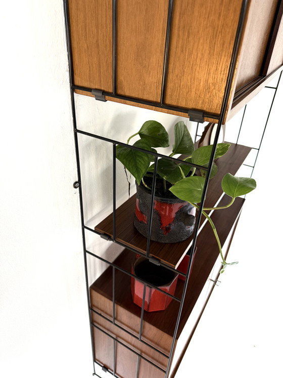 Image 1 of Sistema di pareti modulari vintage, WHB Germania, anni '60